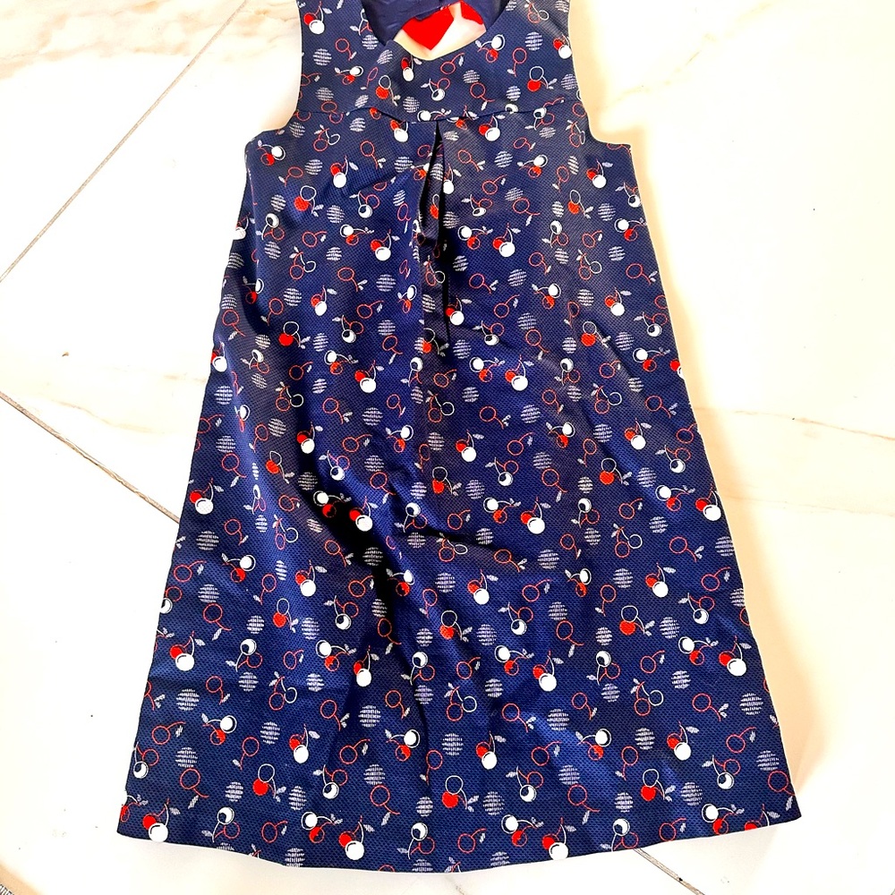Selling Janie and jack CHERRY PIQUE DRESS dress! Size 12 kids